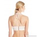 Beach Bunny Women's Hard Summer Long Line Triangle Bikini Top White B01AMTAH2Y